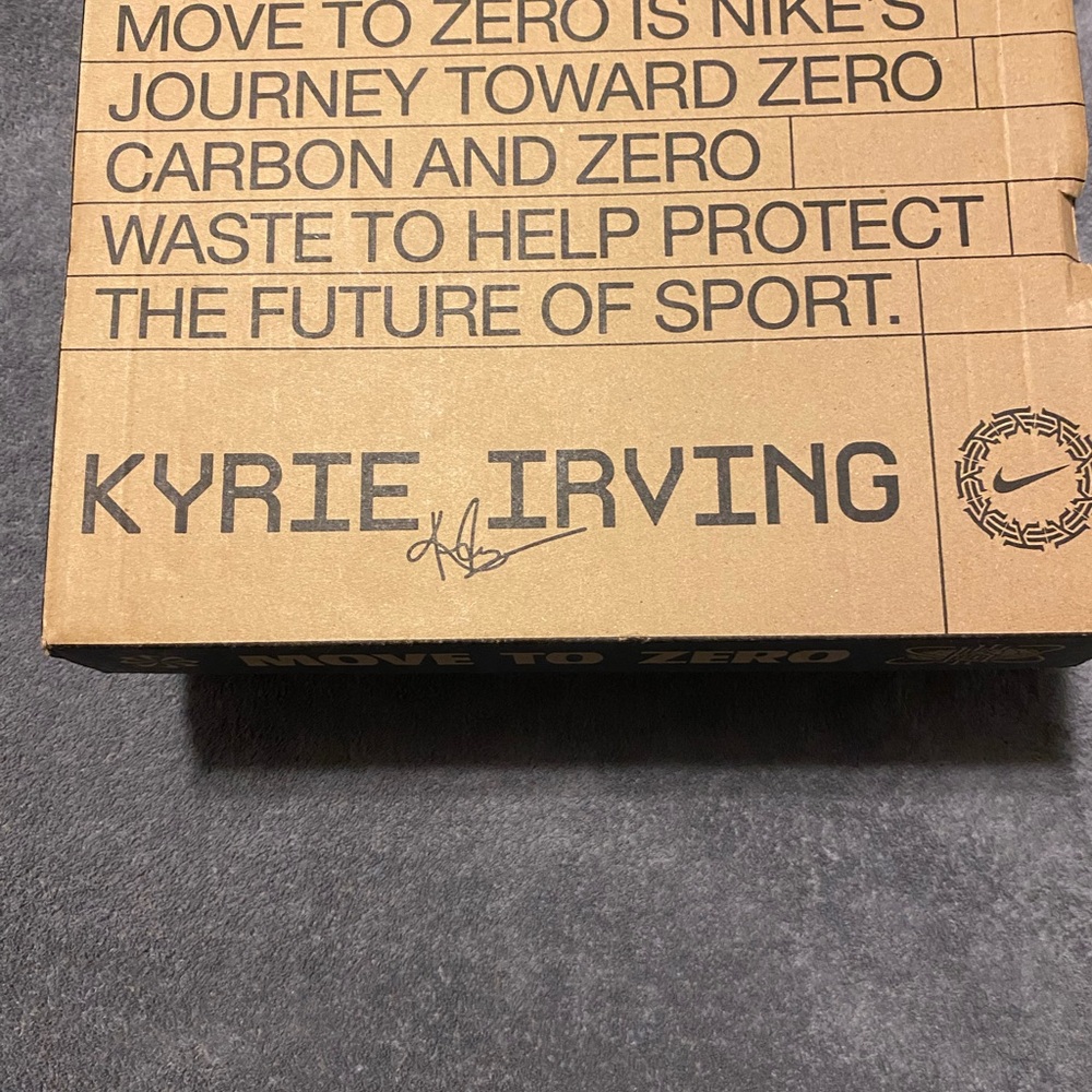 Nike Kyrie Irving Eco-Friendly Shoe Box